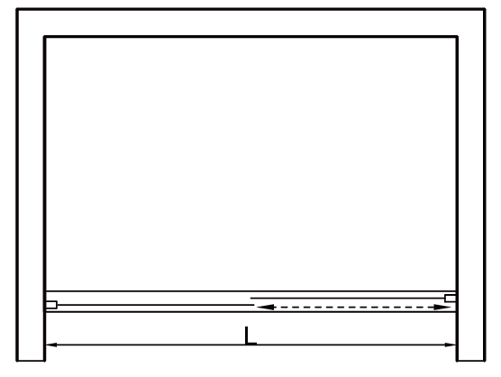 Drzwi przesuwne wanny